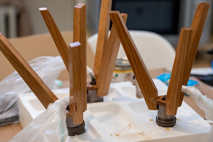 Tripod lamp coating diy Tripod lamp coating diy